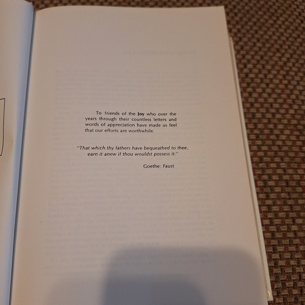 Classic Joy of Cooking Cookbook - White Cover - Picture 10 of 16